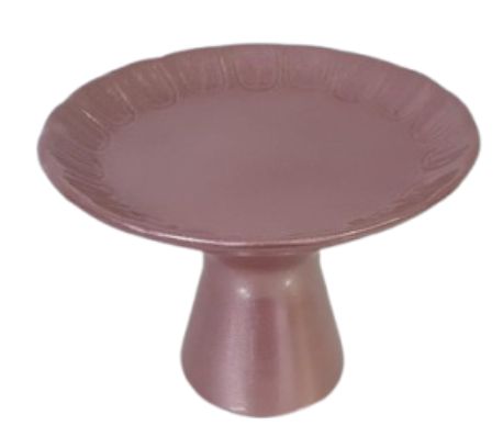 Bandeja Rose Gold Redonda P 